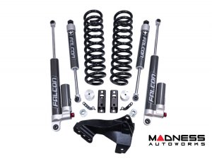 Ford Super Duty Lift Kit - 2.5" Coil Spring Front Kit w/ Falcon 2.1 Front & Tow Haul Rear Shocks - ReadyLIFT Suspensions - 4WD Diesel